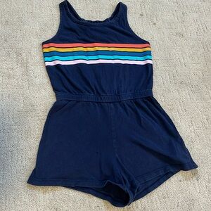 Old Navy | Color-Striped Romper 6/7